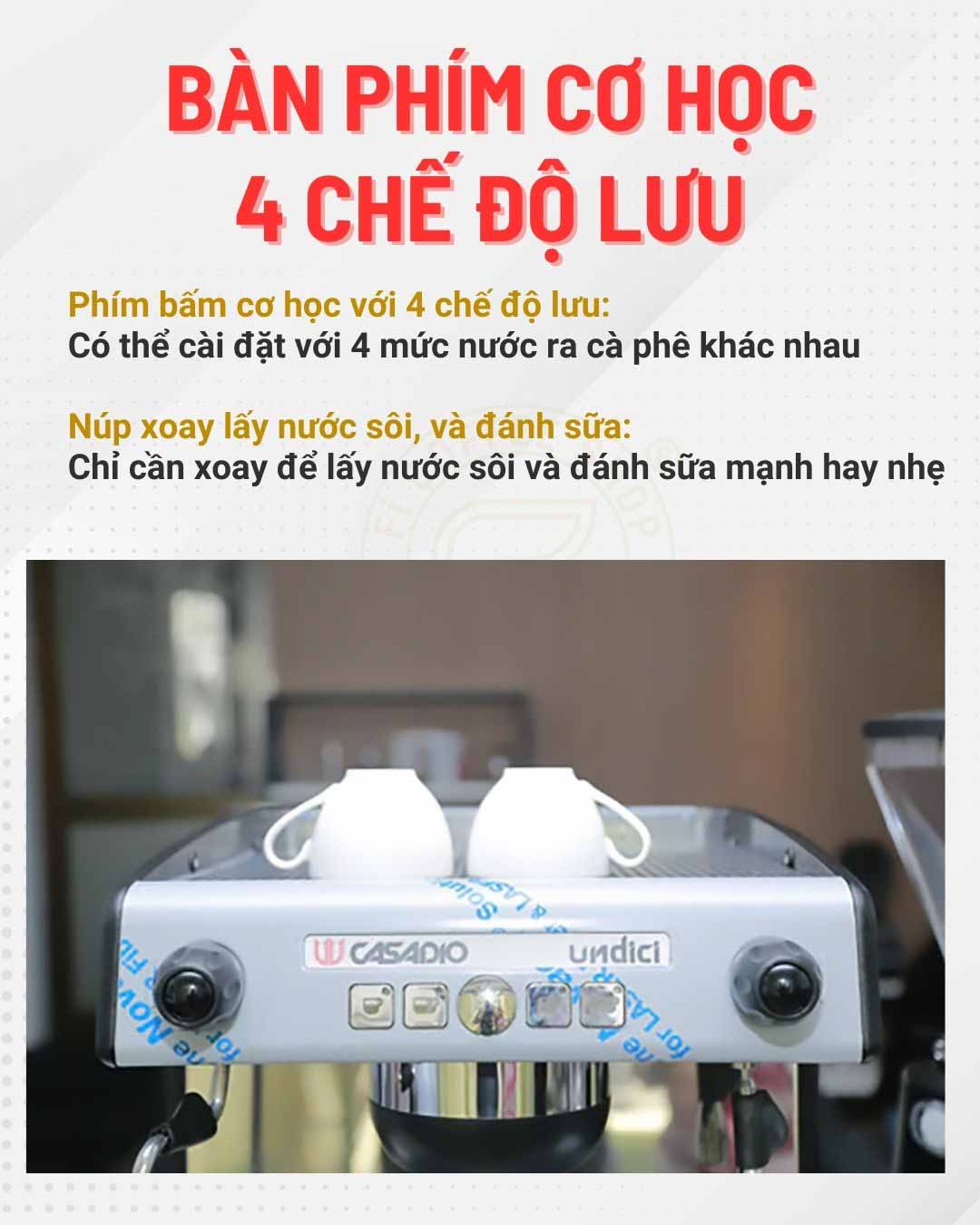 Máy Pha Cà Phê Casadio Undici A1 Group casadio undici a1 group 3
