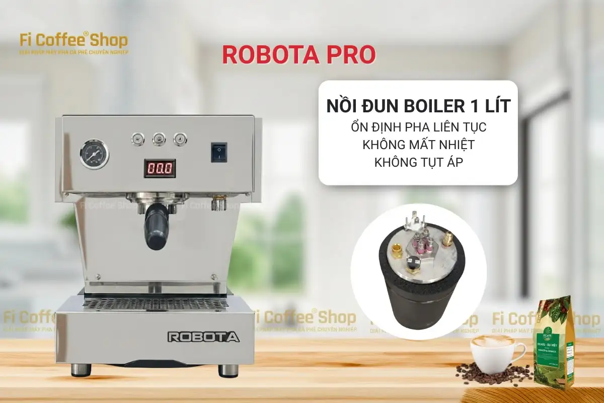 Máy Pha Cà Phê Robota Pro robota