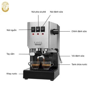 Máy Pha Cà Phê Gaggia Classic Evo May pha ca phe Gaggia Classic Pro 3