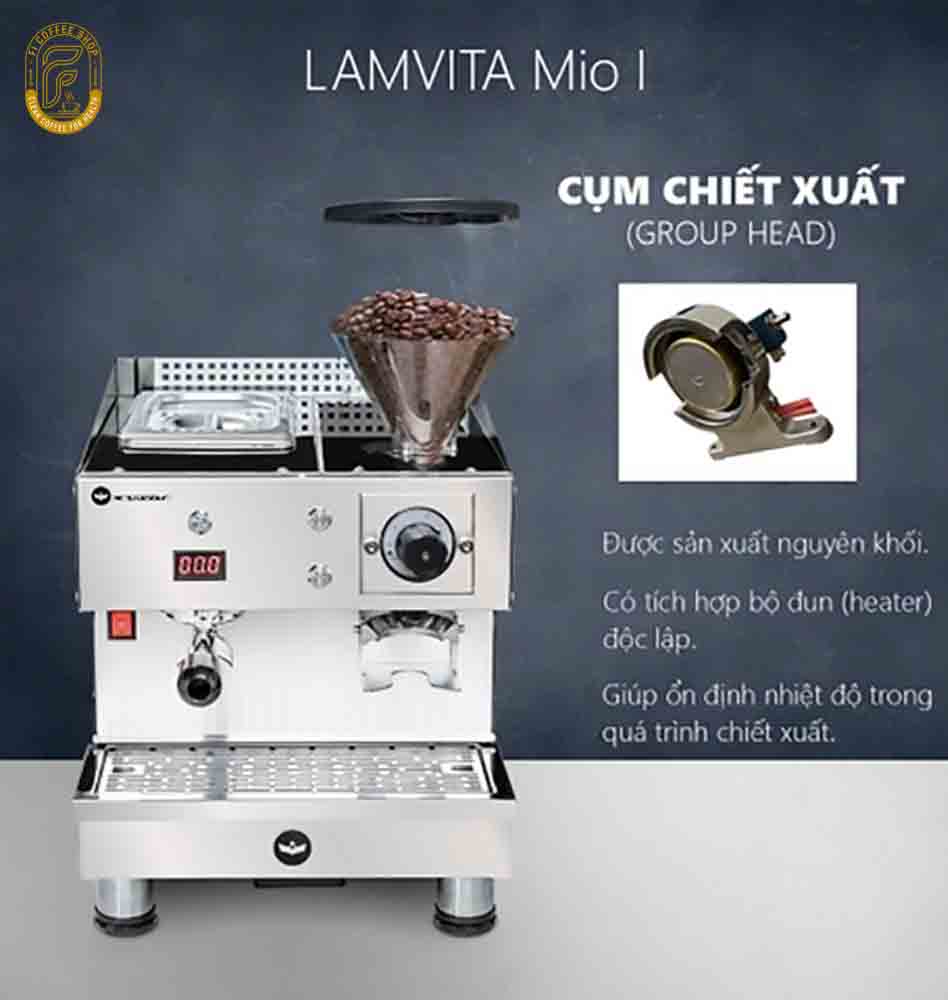 Máy Pha Cà Phê Lamvita Mio 2 | Máy 2 Trong 1 May pha ca phe lamvita mio1 11