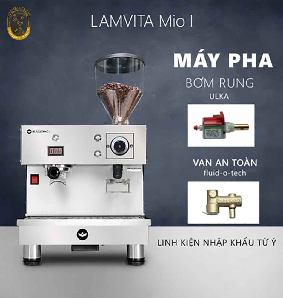 Máy Pha Cà Phê Lamvita Mio 2 | Máy 2 Trong 1 May pha ca phe lamvita mio1 14