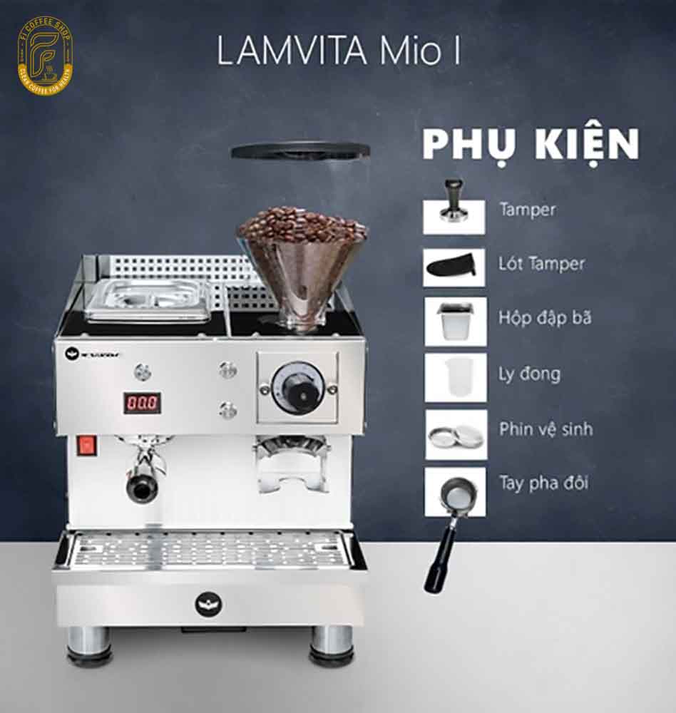 Máy Pha Cà Phê Lamvita Mio 2 | Máy 2 Trong 1 Máy Pha Cà Phê Lamvita Mio 1