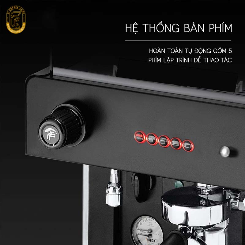 Máy Pha Cà Phê WEGA Pegaso EVD 1 Group may pha cafe wega pegaso 1 group 3 1